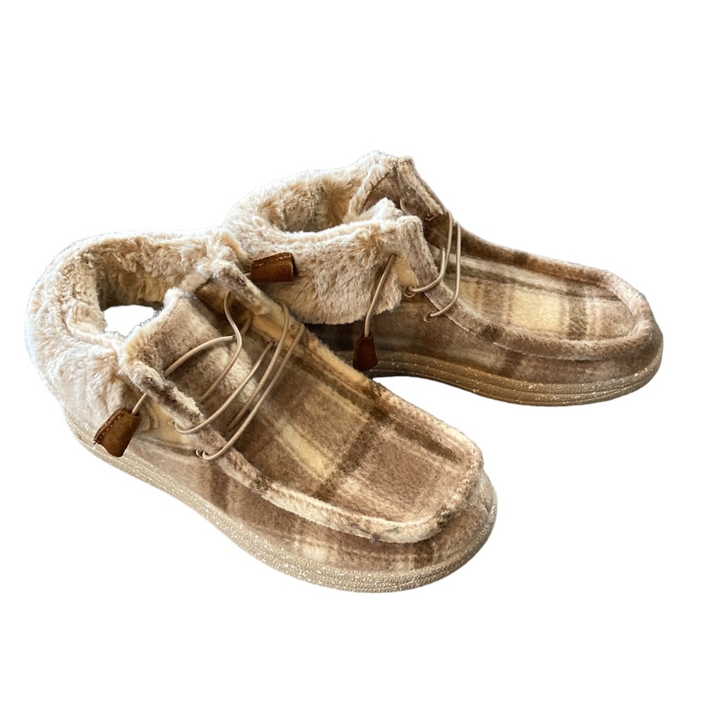 Lamp Boiled Wool Slippers